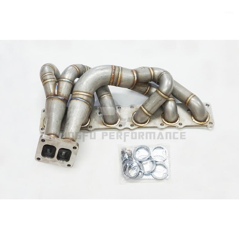 

Manifold & Parts KUNGFU PERFORMANCE Top Mount Full SS304 3.0mm Thick B M W N54 Turbo For 135i 335i E82 E90 E91