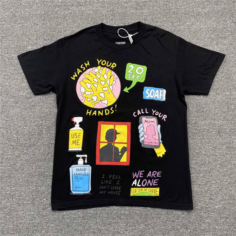 

T-shirt Men Women 1 High Quality T Shirt Oversize Tops Tee Short Sleeve Fashion