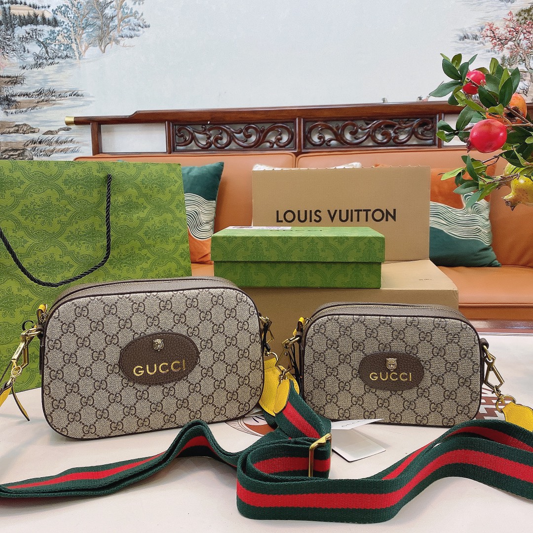 Sac de créateur pour hommes Neo Vintage Supreme Camera Sacs Luxury Crossbody Bodage Bag Fashion Flaps Small Purse 2022 Top
