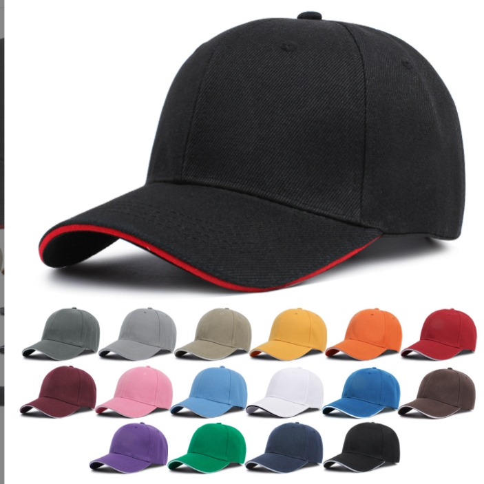 

Polyester Cotton Yarn Baseball Caps Outdoor Sun Visor Advertising Cap Travel Volunteer Cap Work Hat Wholesale, Mixed color
