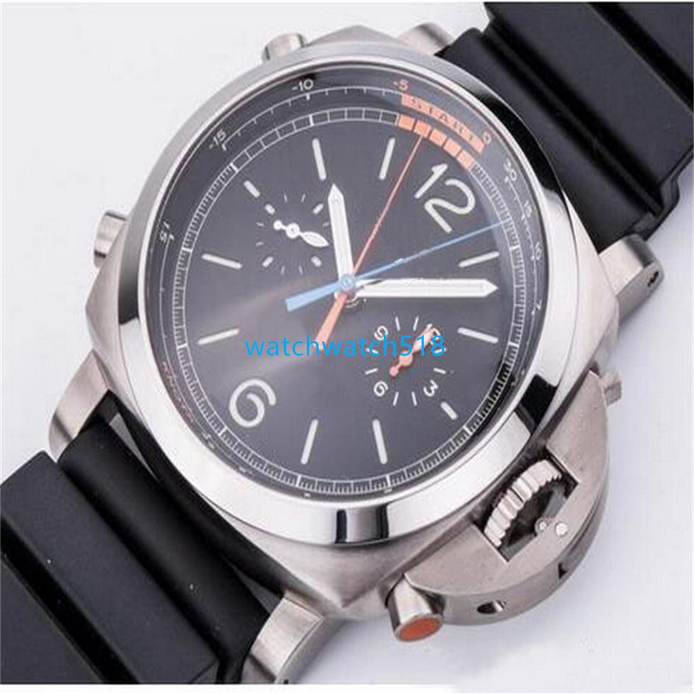 

MP Factory Mens Watch 1950 REGATTA 3 DAYS CHRONO FLYBACK TITANIO Automatic Movement Mechanical Sapphire Luminous Wristwatch Origin241Z