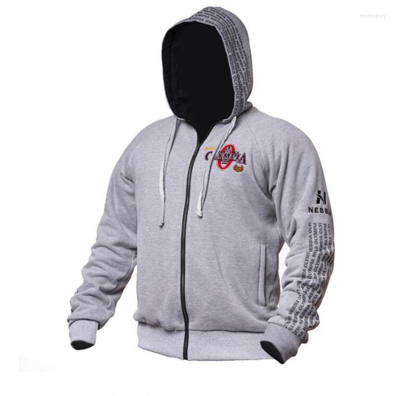 

Men's Hoodies & Sweatshirts Olympia Men's Gyms Hoodie Fitness Bodybuilding Sweatshirt Jacket High Quality Cotton ClothingMen's Mild22, 19 black red