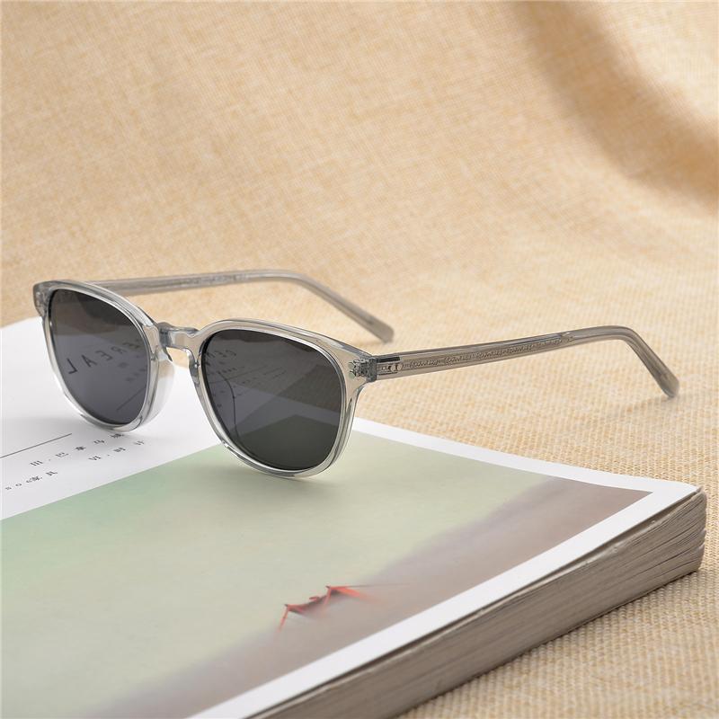 

Sunglasses Fairmont Acetate Sun Glasses Brand Travel Shade Rectangle Men Women OV5219 Vintage Retro Oculos Lunette De Soleil