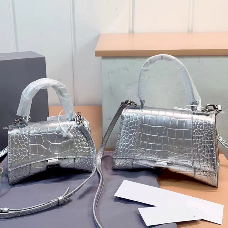 Designers Shoulder Crossbody Bag Half Moon Bag Hasp Handbag Tote Mini Plain Alligator Clutch Bags Women Luxury Handbags Fashion Retro Small Squar