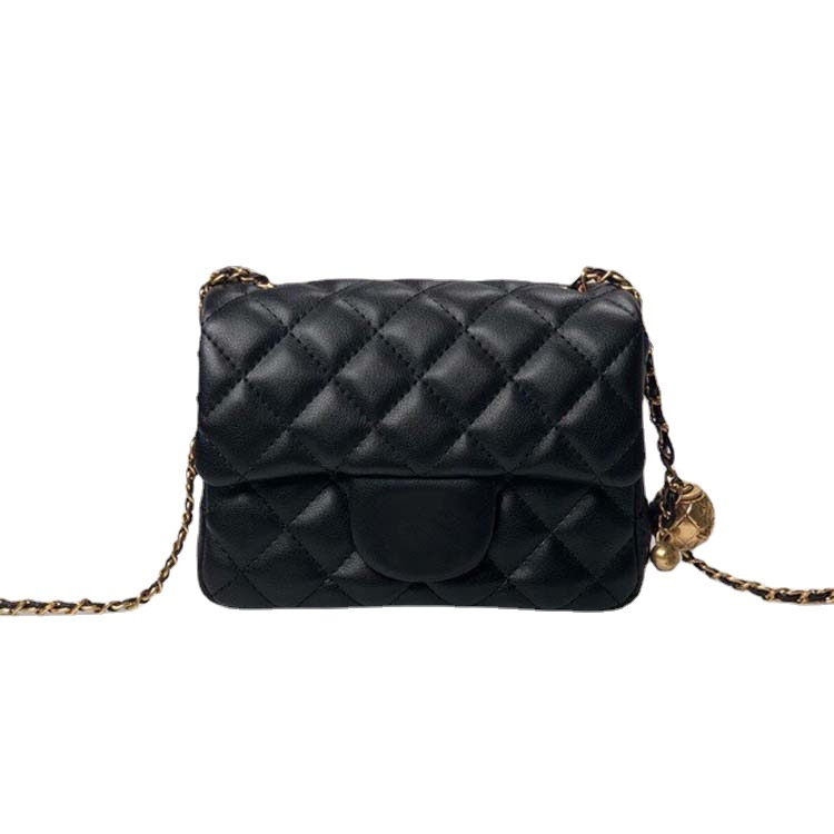 

2022Ss Womens Classic Mini Flap Square Bags Luxury Designer Gold Crush Ball Quilted Lambskin Real Leather Crossbody Shoulder Handbags Cosmetic Case 17CM V5, White