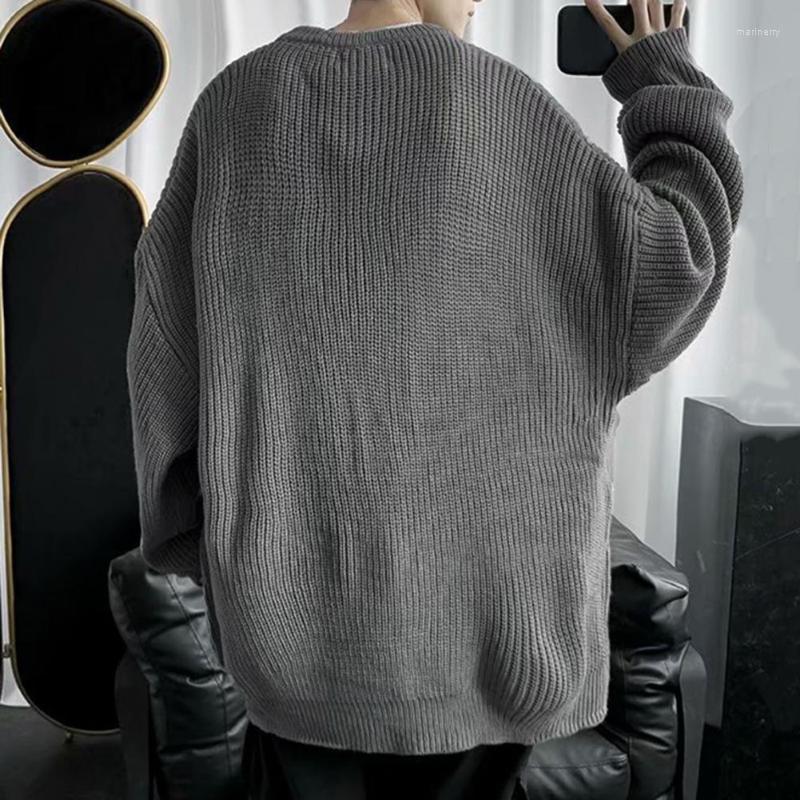 

Men's Sweaters Warm Trendy Leisure Spring Sweater Long Fall Sleeve For HomeMen's Mari22, Black