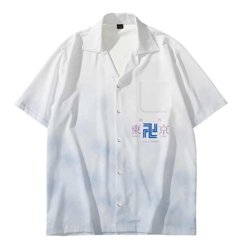 

Men's Casual Shirts Anime Tokyo Revengers Summer 3D Unisex Short Sleeve ShirtMen's Men'sMen's