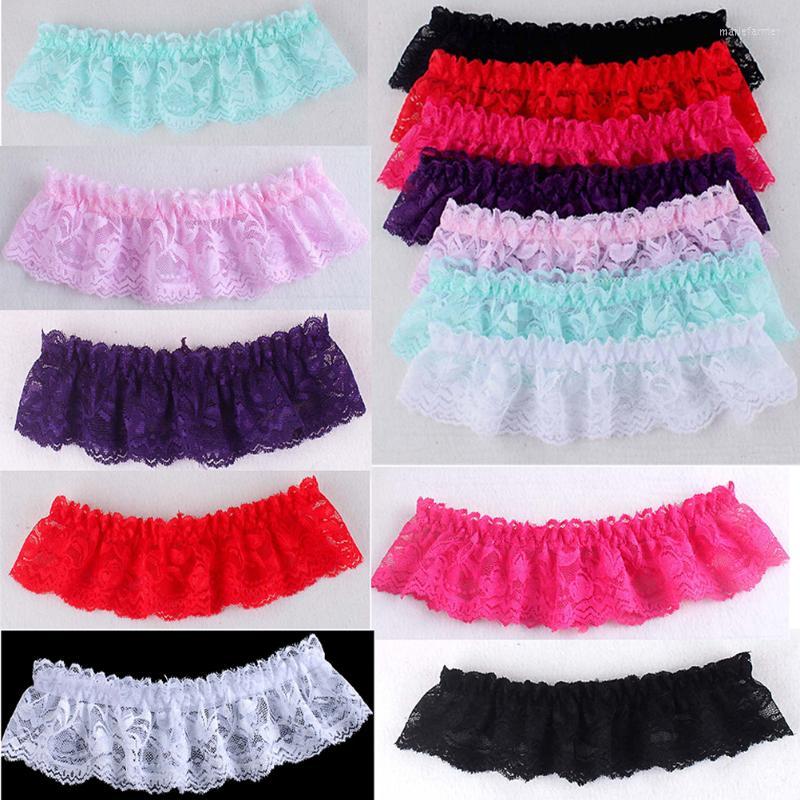 

Garters Sexy Women Girls Lace Floral Wedding Party Bridal Lingerie Cosplay Leg Garter Belt Suspender Ring LingerieGarters, Black