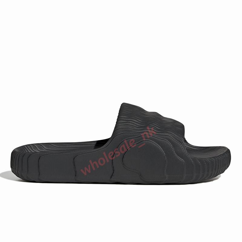 

quality adilette 22 sliders Slippers Slides designer sandals mens womens grey desert sand magic lime luxury pantoufle flip flops platform scuffs sandales, B4 orange