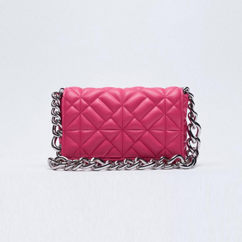 

Evening Bags Luxury Designer Women Leather Chain Crossbody For Handbags Shoulder Messenger Female Clutch Packet, Red