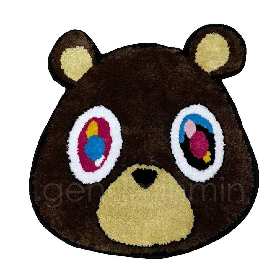 

Rock Brown Bear Rug Plush Carpet Floor Mat Animal Blanket Home Decorations209k