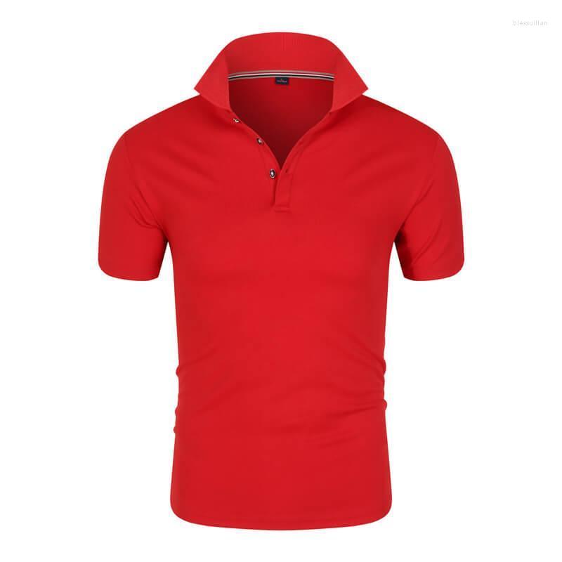 

Men's Polos Summer Men Business Shirts Short Sleeve Solid Color Man Tops Fashion -4Xl In Stock 0008Men's Men'sMen's Bles22, Black