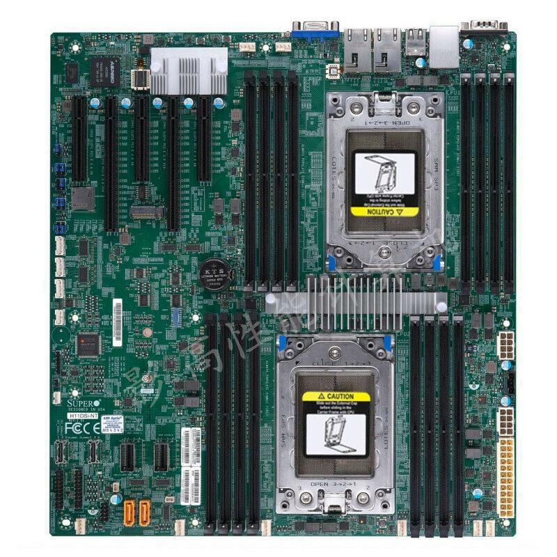 

Motherboards Supermicro H11DSi-NT Motherboard Socket SP3 240W TDP For Dual AMD EPYC 7001/7002