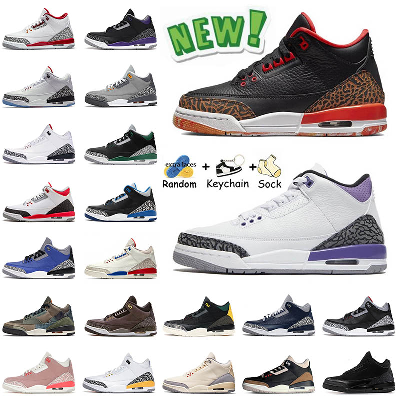

Classic Fashion Sneakers 3s Basketball Shoes For Womens Mens 3 Cardinal Red Kumquat Dark Iris Pure White New Seoul Jumpman Sneakers Jordens Trainers, D7 2020 unc