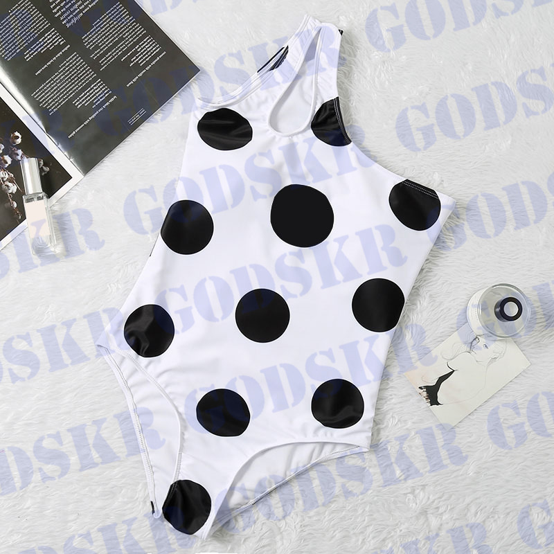 

Brand Logo Swimwear Womens Bikini Textile Dot Print Swimsuit For Women One Shoulder Swimsuits Ladies Beachwear, Please contact me real pictures