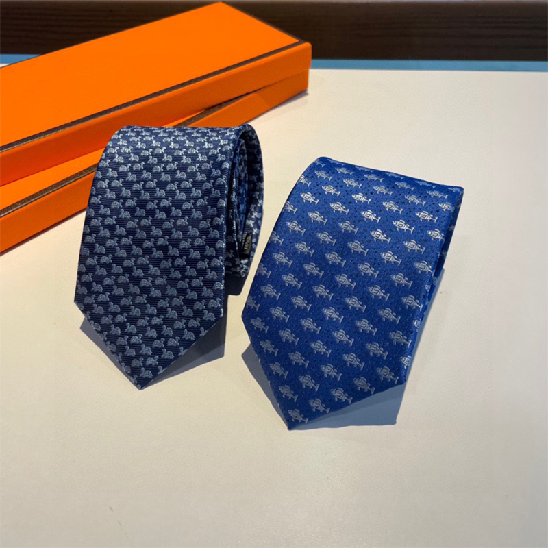 

Designer Men Business Tie Luxury Silk Ties H High Quality Animal Hand Embroidered Print Ladies Tie Fashion Accessories