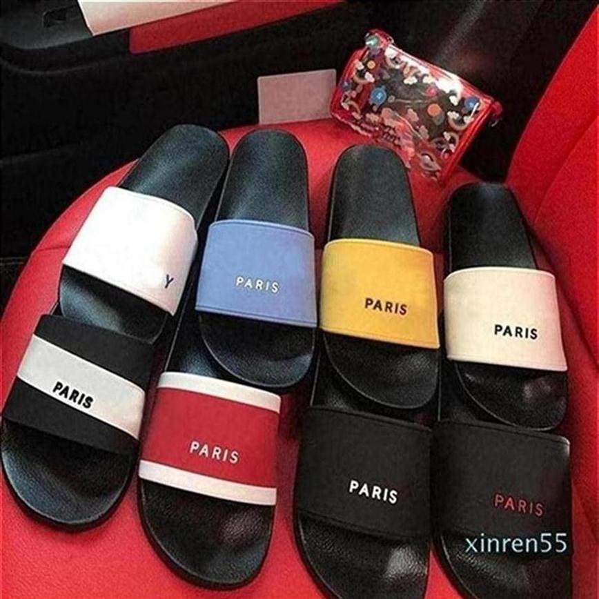 

Pairs Fashion Slipper Gear Bottoms Mens Striped Sandals Causal Non-Slip Summer Huaraches Slippers Flip Flops High Quality With Box211Q, As picture 1