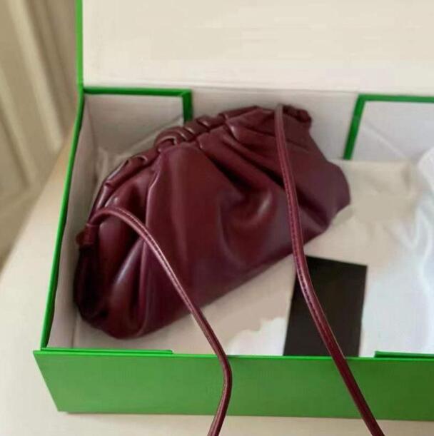 2022 Top Quality La pochette Soft Calfskin dames grandes sacs d'embrayage authentique en cuir célèbre Desinger Brand Hand Fashion Women Améliorer