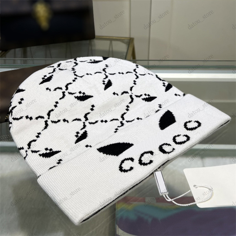 

Autumn Luxury Designer Hat Caps For Womens Men New Fashion Bonnet Beanie Outdoor Warm Knitted Hat Classic Letter Skull Hats 6 Colors, Grey