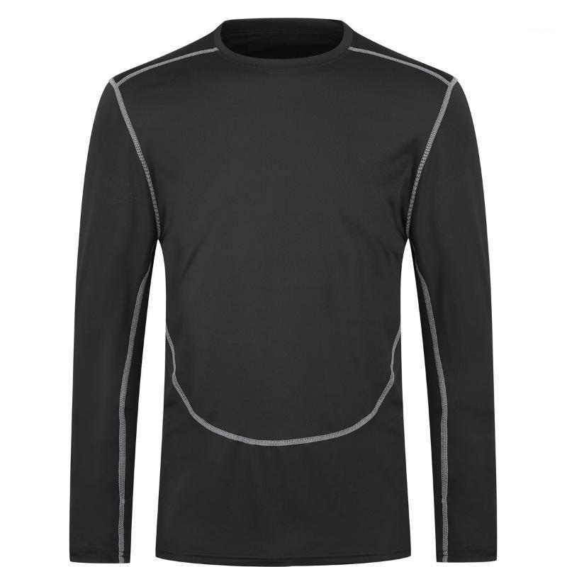 

Men' T-Shirts Allthemen Running T-shirt Long Sleeve Compression Quick-Drying Tight Tops Male Jogging Training Suit Slim Gym Sportswear, Black