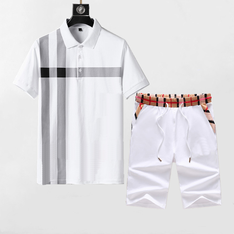 

Designer 2PCS Suits Summer Tracksuits Beach Designe rWomens shirt suitCasual Holiday Print Men Women Top Shirts and Shorts Floral Printing homewear 11 Colors, White