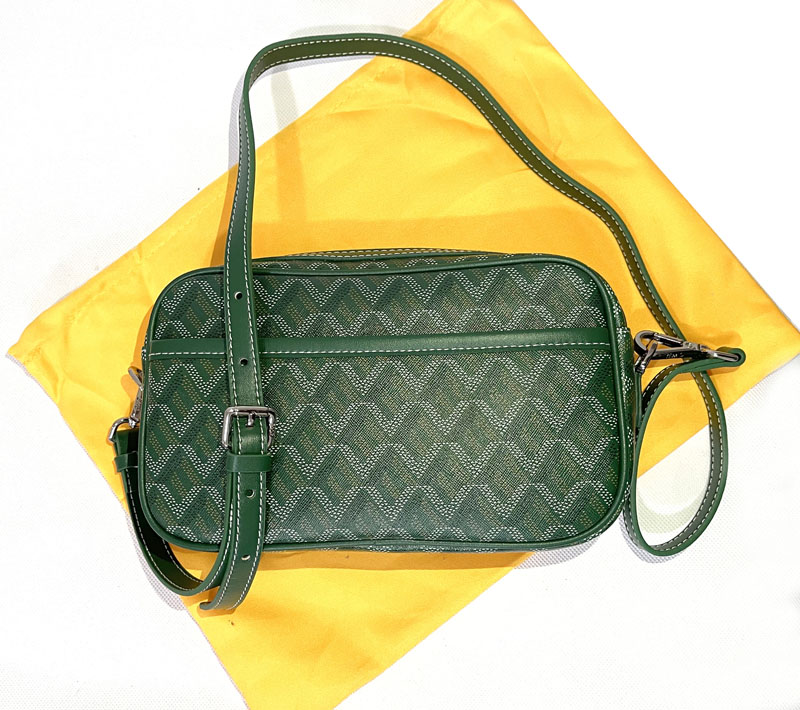 

Women's bag Shoulder Real leather Camera bag GOYAn simple all-match tofu light luxury messenger leisure 23CM*8CM*14CM R4