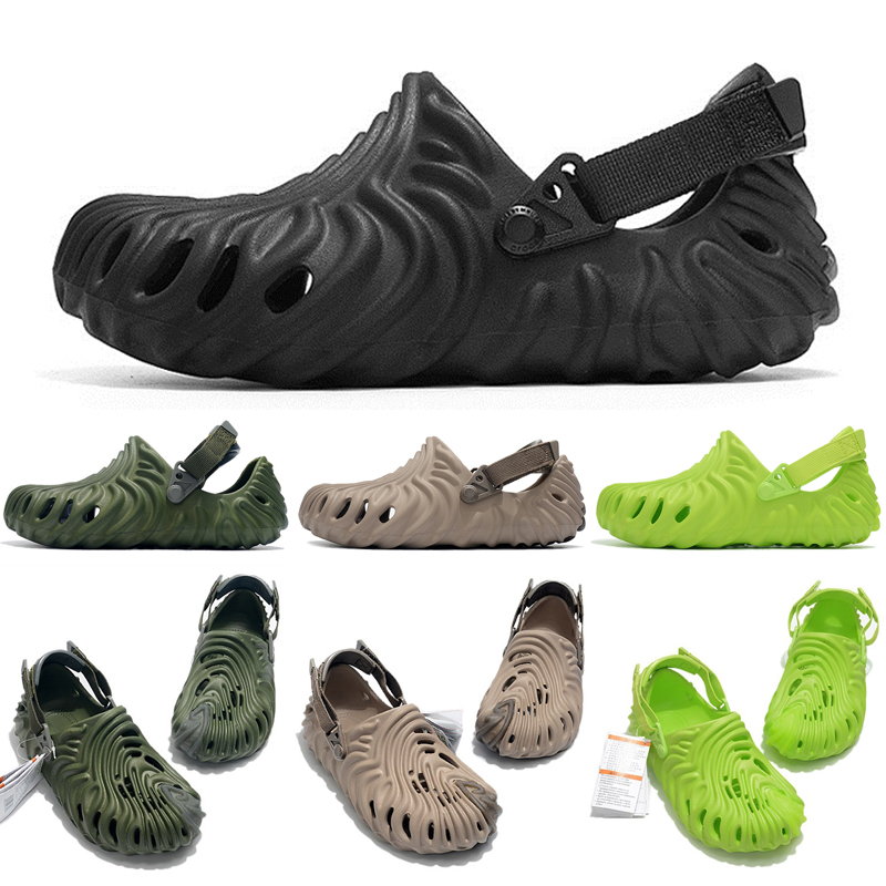 Mens Womens Slippers Croc Shoes Summer Slides For Brand Designer Mujer Zapatos planos Army Green Clogs Sandals