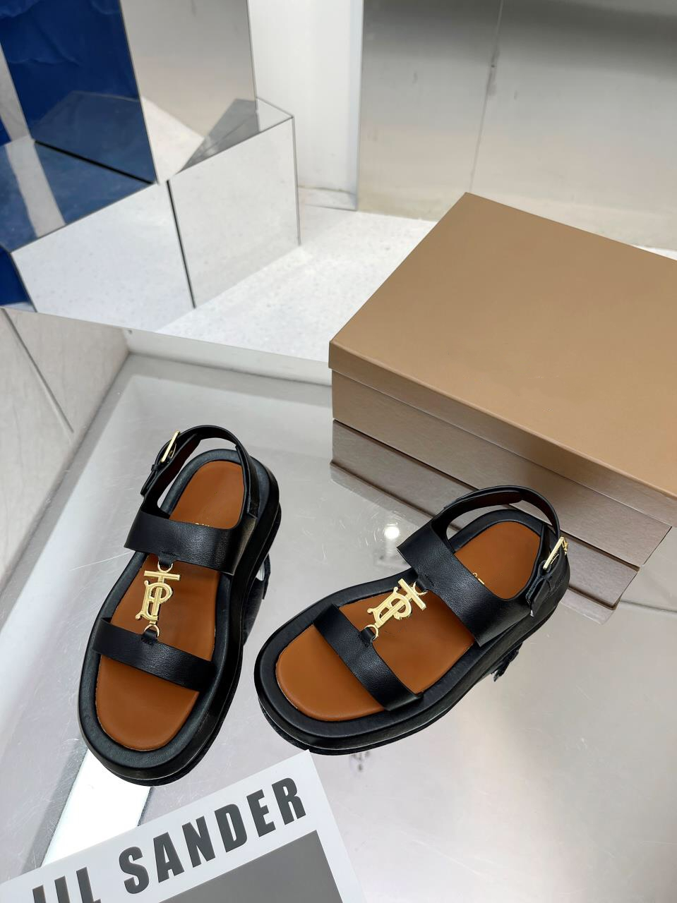 

2022Designer Vintage Check Slides Pantoufle Sandals Print Furleys Archive Plaid Pool Slipper Women Beige Summer Beach Outdoor Cool Mule Size 35-42 with box