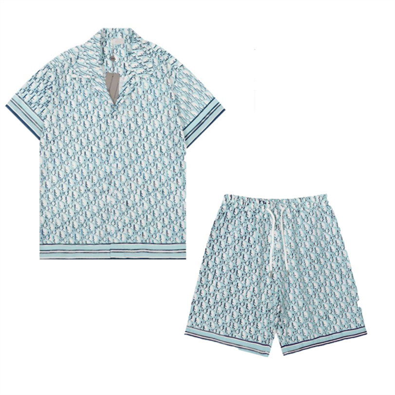 

Mens Beach Designers Tracksuits Summer Suits Hawaiian Shirt Set Seaside Holiday Shirts Shorts Sets Man S Luxury Set Outfits Sportswears