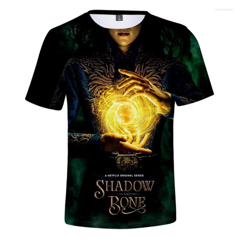 

Men's T-Shirts Arrival Shadow And Bone 3D T Shirt Summer Harajuku Print Boys/Girls Casual Cartoon Clothes Tr Famous BrandMen's Imon22