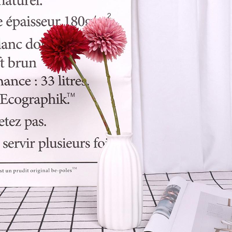 

Decorative Flowers & Wreaths 1PCS Silk Hydrangea Wedding Car Christmas Decorations Vase For Home Scrapbooking Artificial Plants, Pink