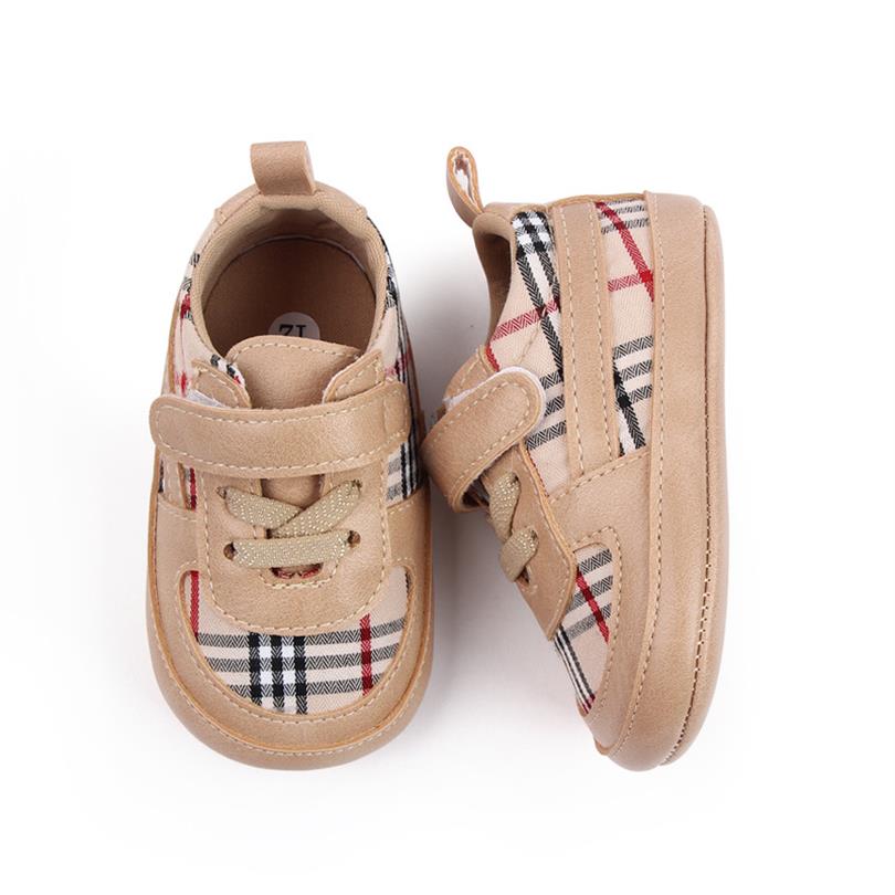 

New Baby Sneaker Sport Shoes For Girls Boys Newborn Shoes Baby Walker Infant Toddler Soft Bottom Anti-slip First Walkers289F, White