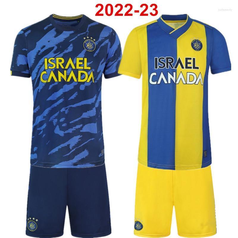 

Men's T-Shirts Maccabi Tel Aviv ZAHAVI Kids Customize Jersey 2022 23 Hone Away Child Men T-shirt KitMen's Just22, No name no number