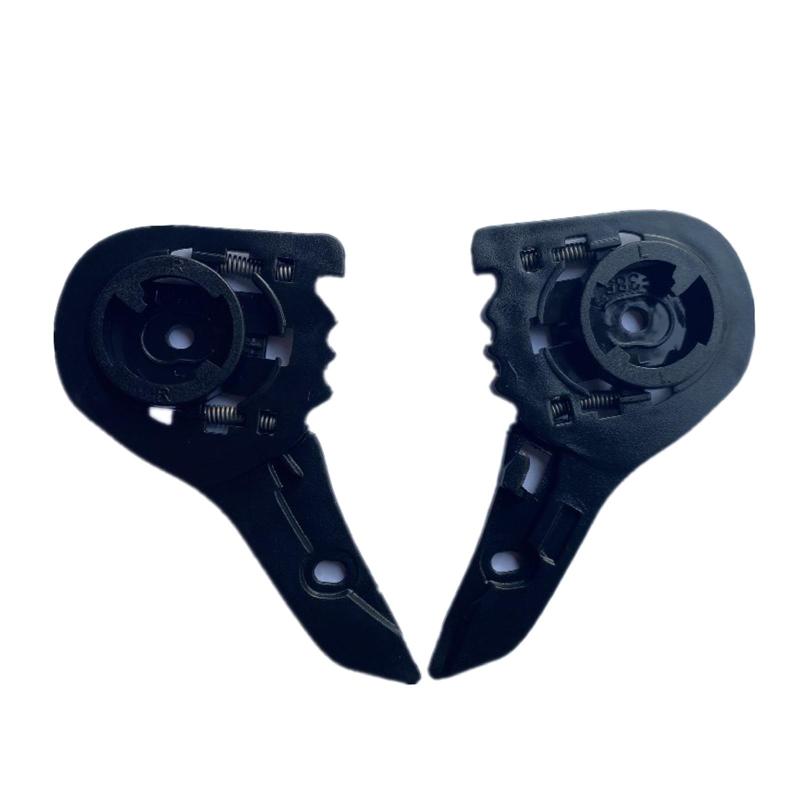 

Motorcycle Helmets 1Pair Helmet Lens Base Holder Fits For LS2 Ff358 396 385, As pic