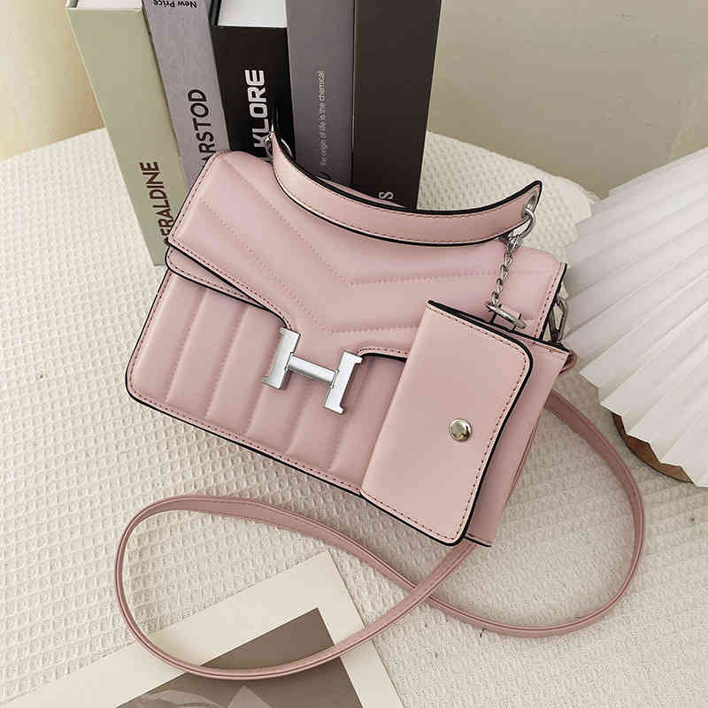 

Purses Outlet Bag 2022 spring and summer new messenger public set s small square bag, White