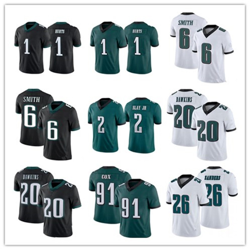 

Custom Football Jersey 11 A.J. Brown DeVonta Smith 90 Davis Dean Jason Kelce Jalen Hurts Brian Dawkins Fletcher Cox Sanders Philadelphia''Eagles''Brandon, 2022