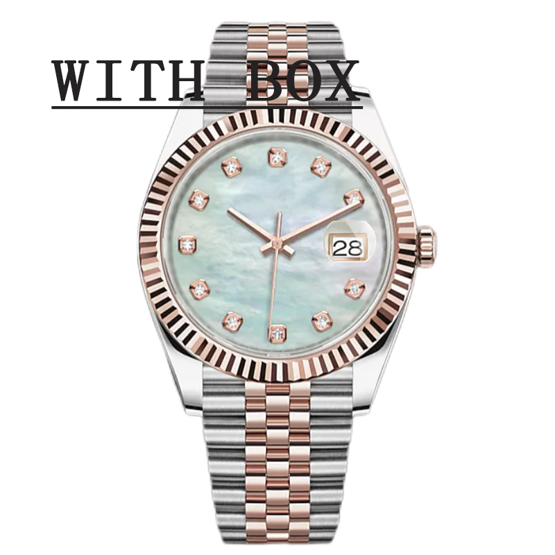 

2022 Rose gold Men Big Magnifier Premium Automatic Watch 41mm 904 Stainless steel Sapphire Mens Mechanical Watches Male Wristwatches waterproof Luminous, Sapphire glass