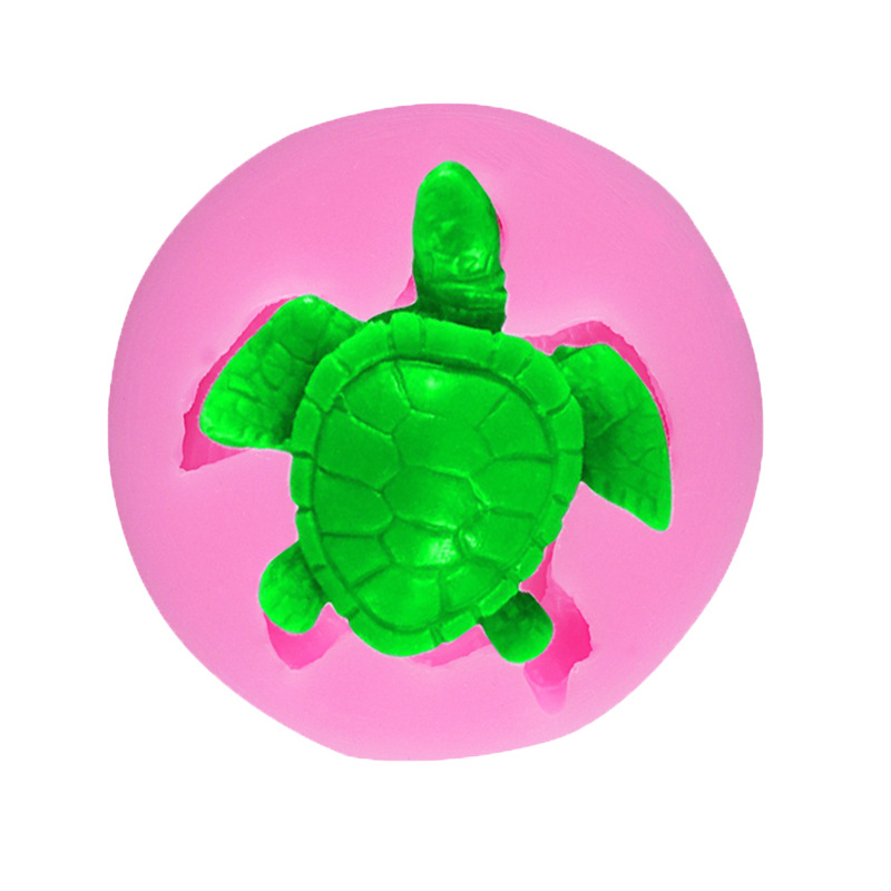 Sea Turtle Silicone Mold Candy Fondant Molds Tortoise Chocolate Making Mould for DIY Baking Cake Desserts Decoration Tools 1222565-image-776065199
