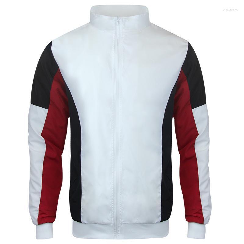 

Men' Trench Coats 2022 And Women' Spring Autumn European Size Jacket Casual Zipper Sports Stitching Waterproof -3XL Viol22, Picture color 04