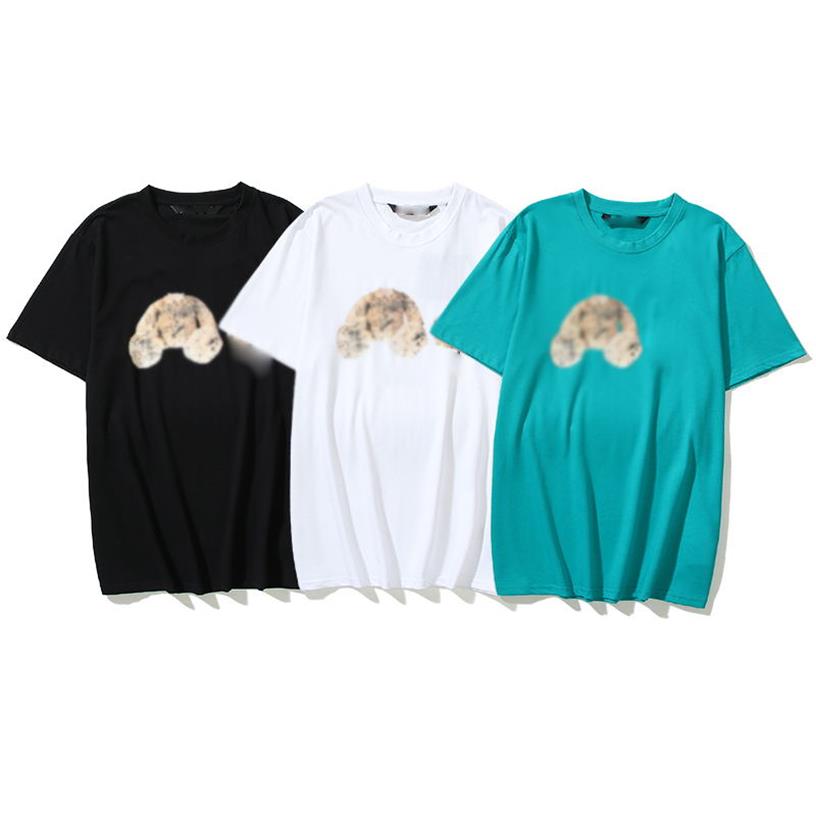 

Spring/Summer 2022 New BB Classic Printing Pure Cotton Loose Short Sleeve T-Shirt for Men and Women Couples Leisure Half Sleeve520, Blue