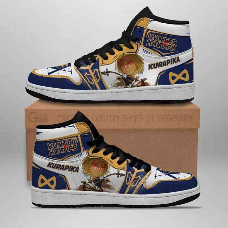 

Hunter x Kurapika Sneakers Red Eyes Hxh Anime Shoes, Others