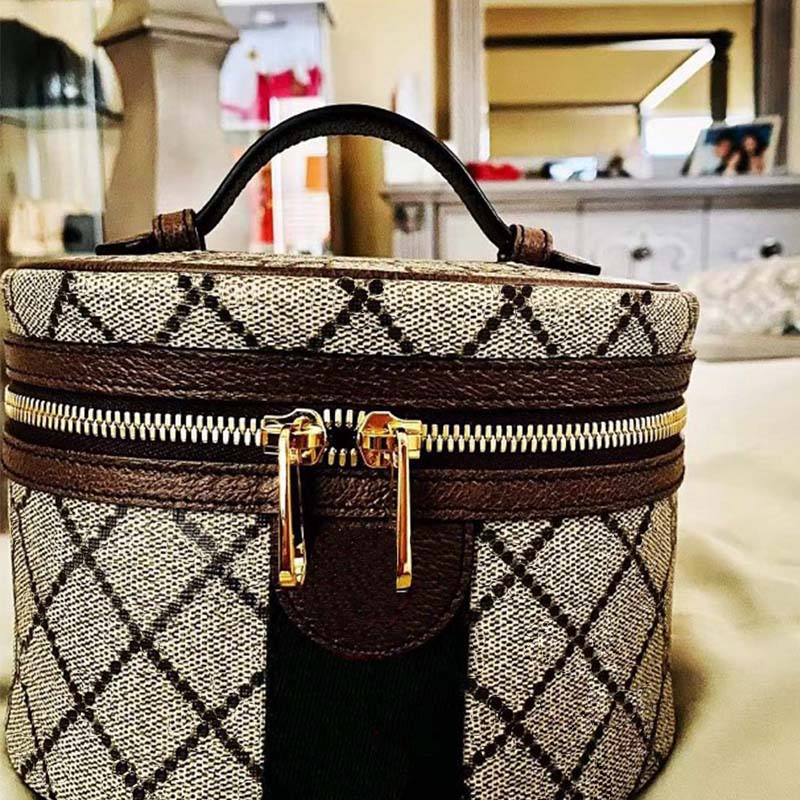 

makeup bag LOOP Bag Shoulder Purse M8 Designer Handbags Should er Bags Serial Number inside VANITY PM Cosmetic wash traveling sac, Dark grey