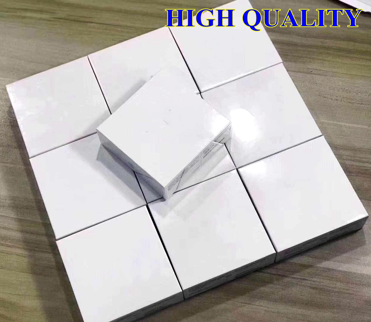 

Top Quality headset 100% Noise cancel Earphones ANC Wireless Charging Bluetooth 5.0 sports earbuds binaural mini stereo TWS headphone In-Ear Detection Earphones, White