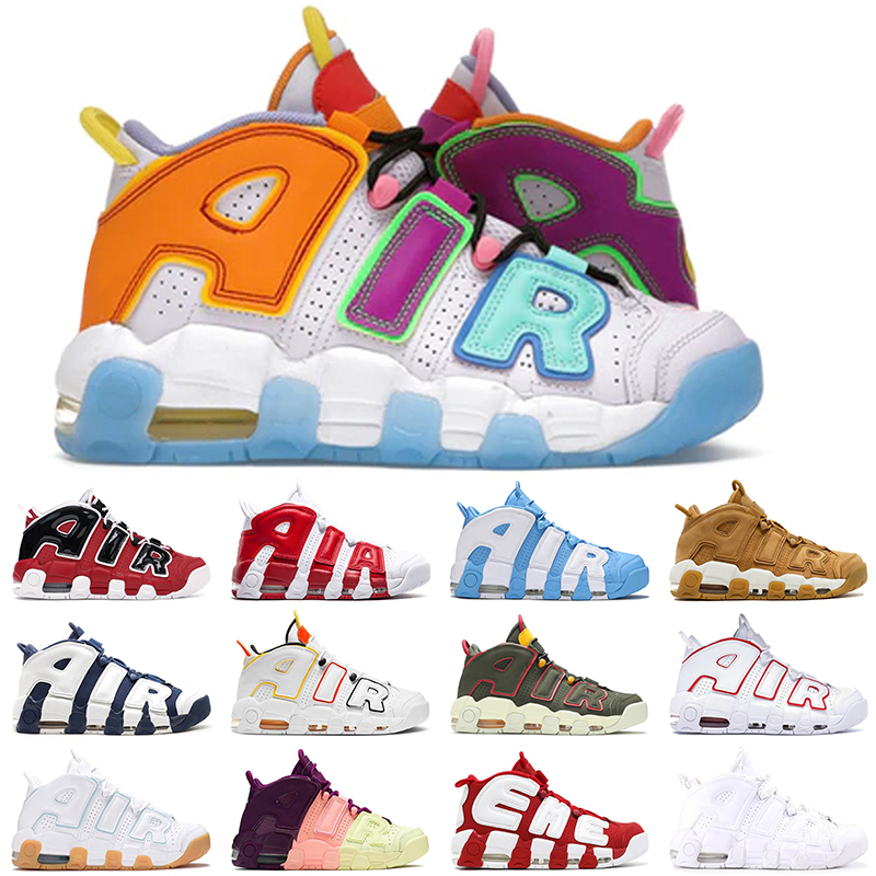 

2022 Top Quality Uptempos Scottie Basketball Shoes For Mens Womens Pippen White White Aqua Gum Black Obsidian Gym Red Peace Love Tri-Color Sports Sneakers Trainers, No#12 lucky charms 36-45