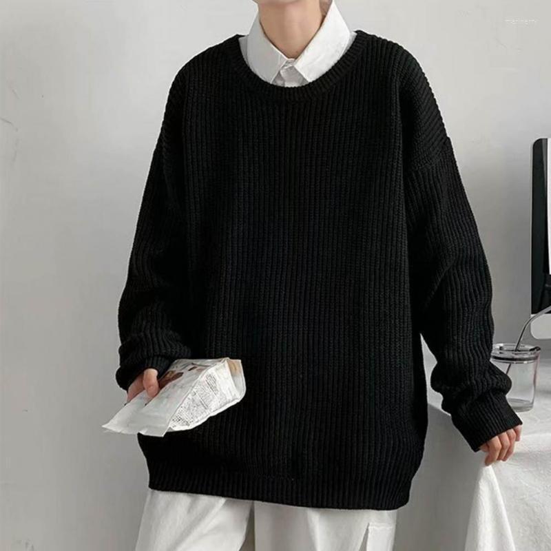 

Men's Sweaters Fashion Student Sweater Solid Color Soft Casual Winter SweaterMen's Mari22, Green