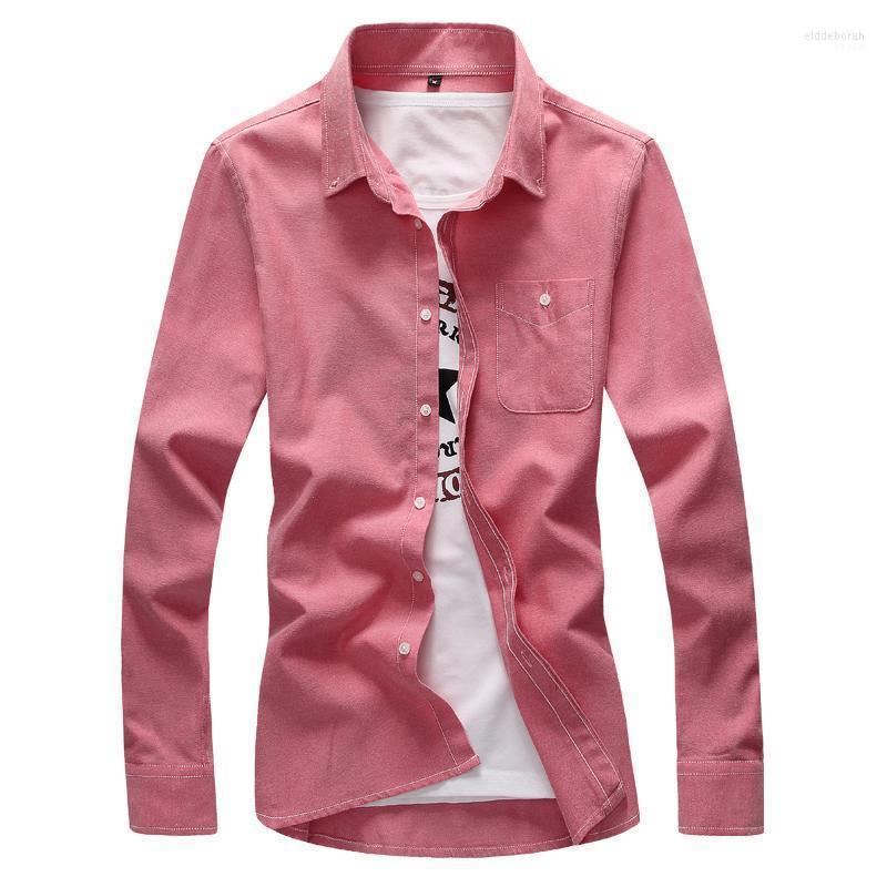 

Arrival 2022 High Quality Classic Twill Business Men's Shirts Long Sleeve Turndown Collar Plus Size 5xl Dress Shirt Eldd22, Black