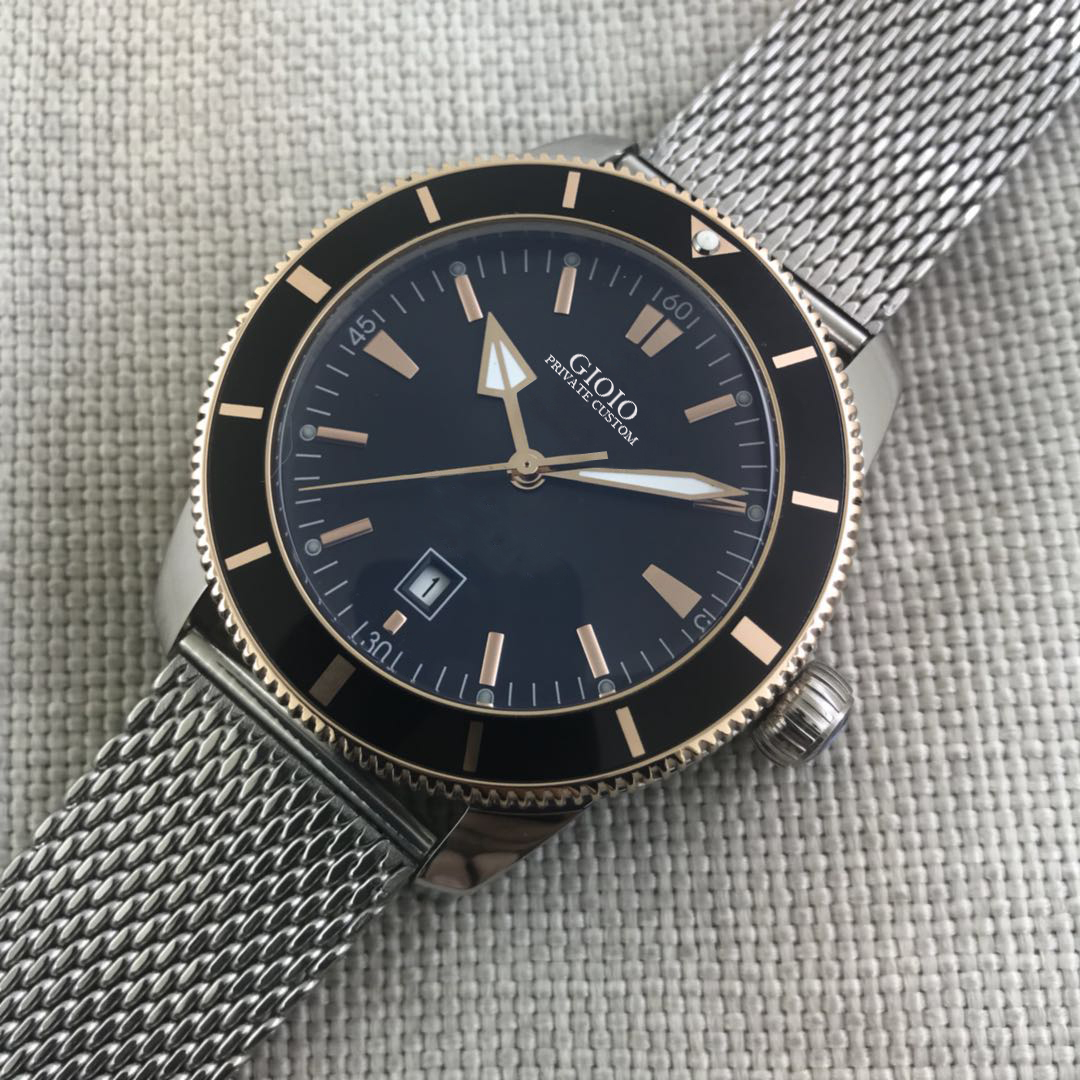

Green Black Blue Ceramic Automatic Men's Watch