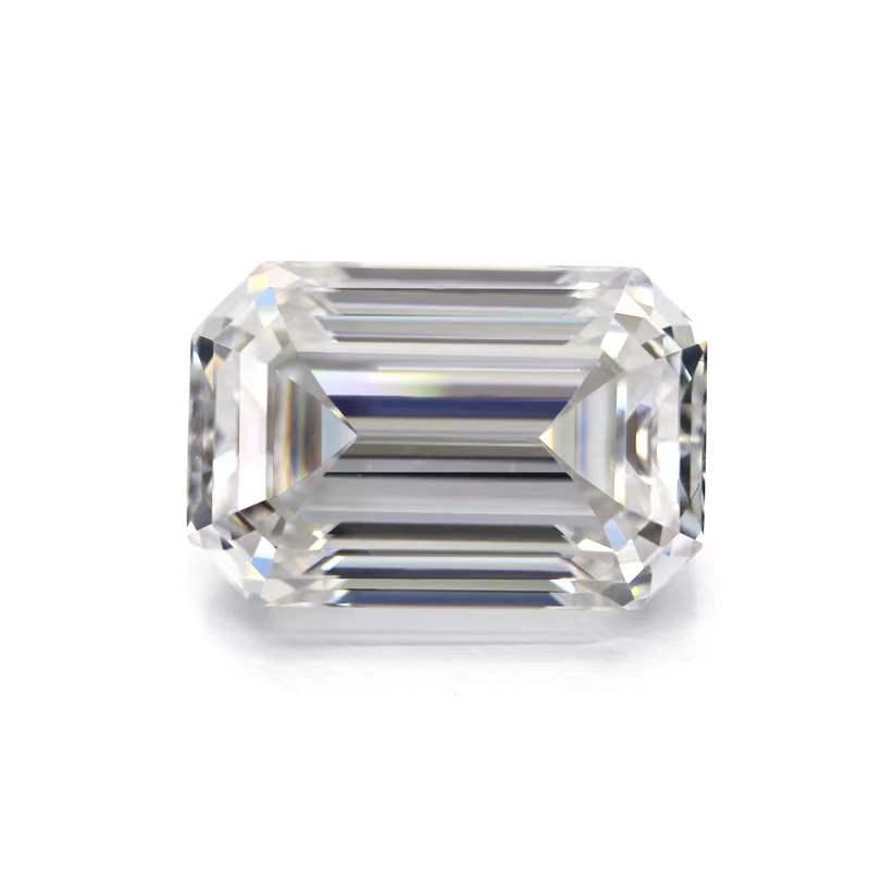 

Other Real 0.2-5ct D Color VVS1 Emerald Cut Moissanite Loose Stone Pass Diamond Gra Synthesis For Diy Jewelry Making