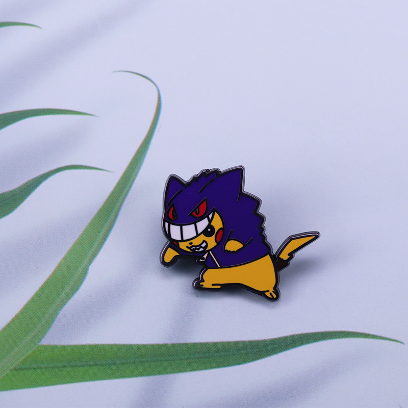 

Cute Anime Movies Games Hard Enamel Pins Collect Metal Cartoon Brooch Backpack Hat Bag Collar Lapel Badges Women Fashion Jewelry S1000150154, As picture