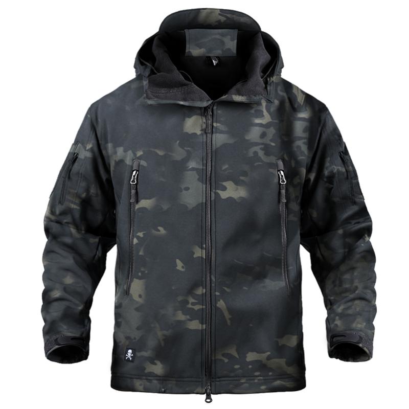 

Men's Jackets Military Tactical Winter Jacket Men Army CP Camouflage Clothing Waterproof Windbreaker Multicam Fleece Bomber Coat ManMen's Ja, Cp green